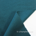 Yüksek kaliteli% 100 polyester düz yumuşak ve esnek atkısı örgü giysi için ev tekstil